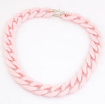 Statement Chunky Long Chain Necklaces For Women Boho Colorful Plastic Chain Choker Necklaces Pendants Fashion Women Jewelry