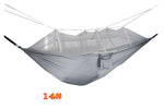 Ultralight Outdoor Camping Hunting Mosquito Net Parachute Hammock 2 Person Flyknit Hamaca Garden Hamak Hanging Bed Leisure Hamac - Trend Catalog - 