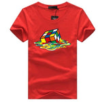 Rubik Cube Print T Shirts Men & Women Fashion Design Summer O-neck Plus size 5XL Short Sleeve the big bang theory Tee streetwear - Trend Catalog - 