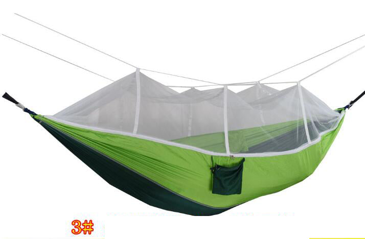 Ultralight Outdoor Camping Hunting Mosquito Net Parachute Hammock 2 Person Flyknit Hamaca Garden Hamak Hanging Bed Leisure Hamac - Trend Catalog - 