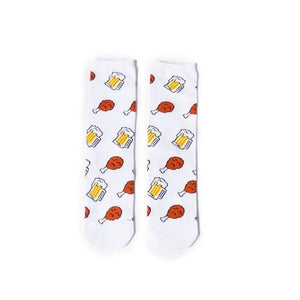 Women Socks Funny Cute Cartoon Fruits Banana Avocado Lemon Egg Cookie Donuts Food Happy Japanese Harajuku skateboard Socks - Trend Catalog