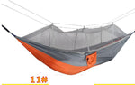 Ultralight Outdoor Camping Hunting Mosquito Net Parachute Hammock 2 Person Flyknit Hamaca Garden Hamak Hanging Bed Leisure Hamac - Trend Catalog - 