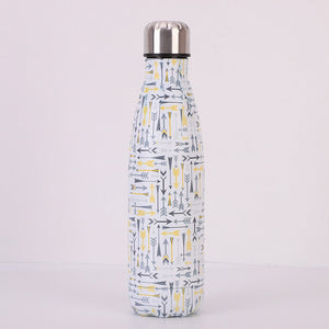 Stainless Steel Vacuum Insulated Water Bottle Flask Thermal Sports Chilly 500ML - Trend Catalog - 