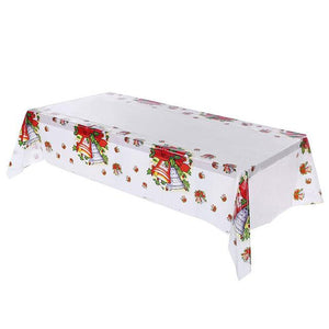 New Year Christmas Tablecloth Kitchen Dining Table Decorations Rectangular Table Covers Christmas Decorations for Home Navidad - Trend Catalog