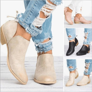 Women Winter Boots Slip On Women Causal Ankle Boots Platform Shoes - Trend Catalog - 