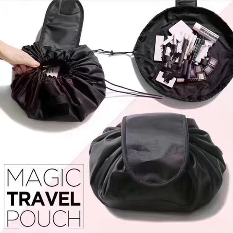 Do Not Miss Drop ship Women Drawstring Cosmetic Bag travel Organizer bag pouch Make Up Case Storage Makeup Bag Toiletry bag - Trend Catalog