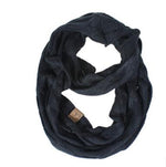 Winter Knitted Cable Ring Scarf Female Autumn Infinity Scarves - Trend Catalog