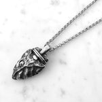 Necklace Men Stainless Steel Necklace for Mens Long Chain Layered Arrowhead Arrow Pendant Necklaces Jewelr - Trend Catalog