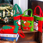 Christmas Decoration Supplies For Home Santa Claus Socks Style Christmas Candy Bag Christmas Drop Ornaments - Trend Catalog