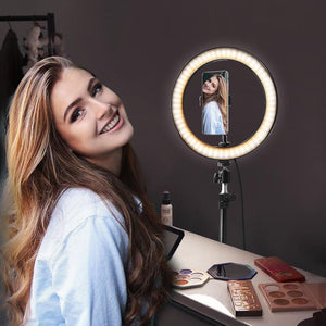 10 Inch  26CM  Ring Light with Stand - Rovtop LED Camera Selfie Light Ring. - Trend Catalog - 