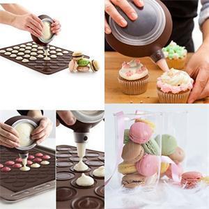 Hot Sale 30cacities Bakeware Macaron Mold Silicone Mat Macaroon Dessert Baking Pastry Cookie Sheet DIY - Trend Catalog