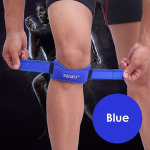Aolikes 1PCS Adjustable Knee Patellar Tendon Support Strap Band Support Brace Pads for Running basketball Outdoor Sport - Trend Catalog