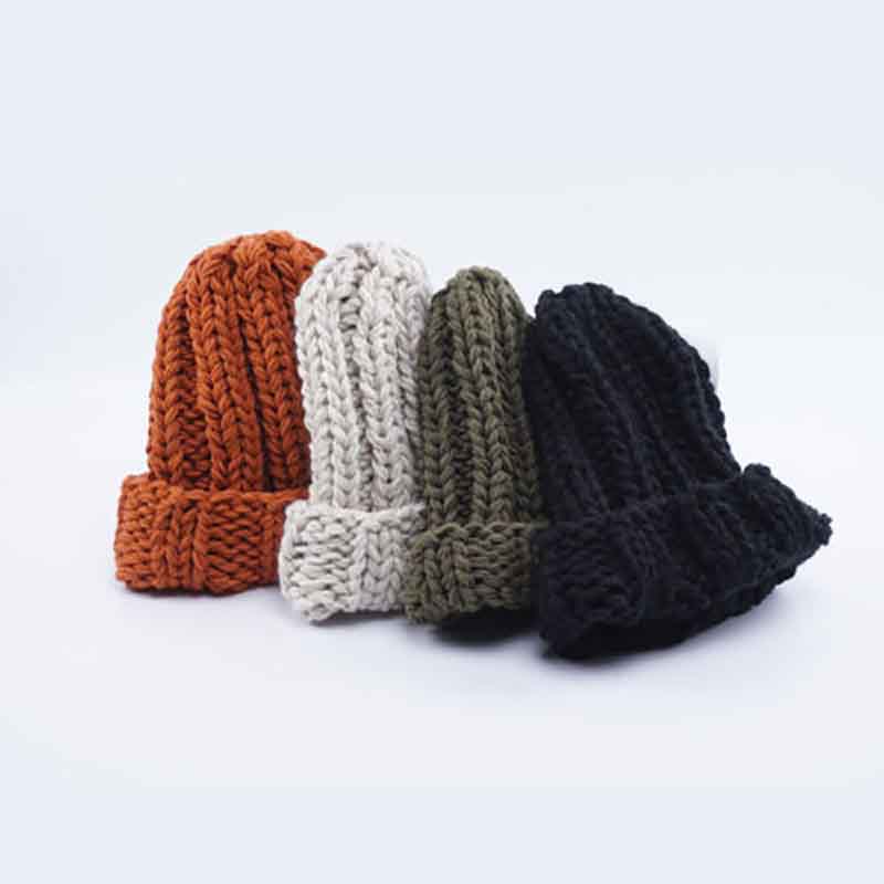 Winter Women Hat 2019 New Autumn Faux Fur Female Warm Cap Knitted Beanie Girl Hats Woman Bonnet Femme Chunky Thick Stretchy Hats - Trend Catalog - 