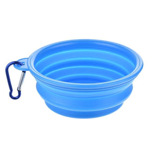 1Pcs Portable Travel Bowl Dog Feeder Water Food Container Silicone Small Mudium Dog Pet Accessories Folding Dog Bowl Outfit - Trend Catalog