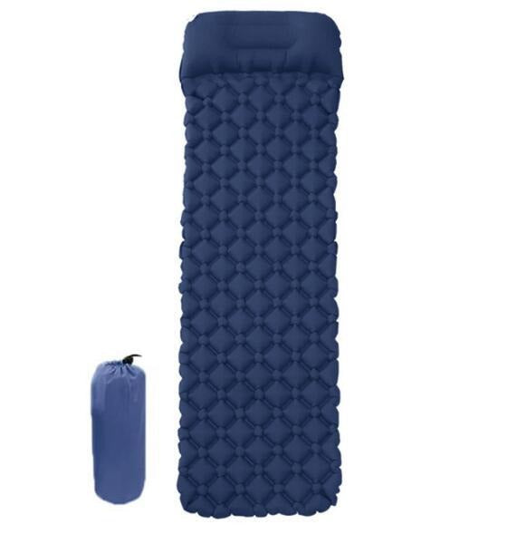 Outdoor mat camp inflatable sleeping mat self inflated mat Sleeping Pad Inflatable Air Cushion Camping with Pillow Air Mattress - Trend Catalog
