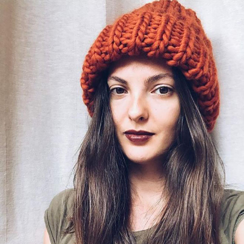 Winter Women Hat 2019 New Autumn Faux Fur Female Warm Cap Knitted Beanie Girl Hats Woman Bonnet Femme Chunky Thick Stretchy Hats - Trend Catalog - 