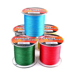 New 2019 Fishing Line 300M PE Braided Fishing Line 4 Strand 6-100LB Multifilament Fishing Wire 5 Colors