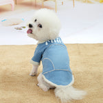 Cute Dog Jacket Winter Warm Puppy Dog Clothes Thickening Fleece Pet Outfits Coat For Small Dogs Chihuahua Bichon Pets Clothing