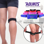 Aolikes 1PCS Adjustable Knee Patellar Tendon Support Strap Band Support Brace Pads for Running basketball Outdoor Sport - Trend Catalog
