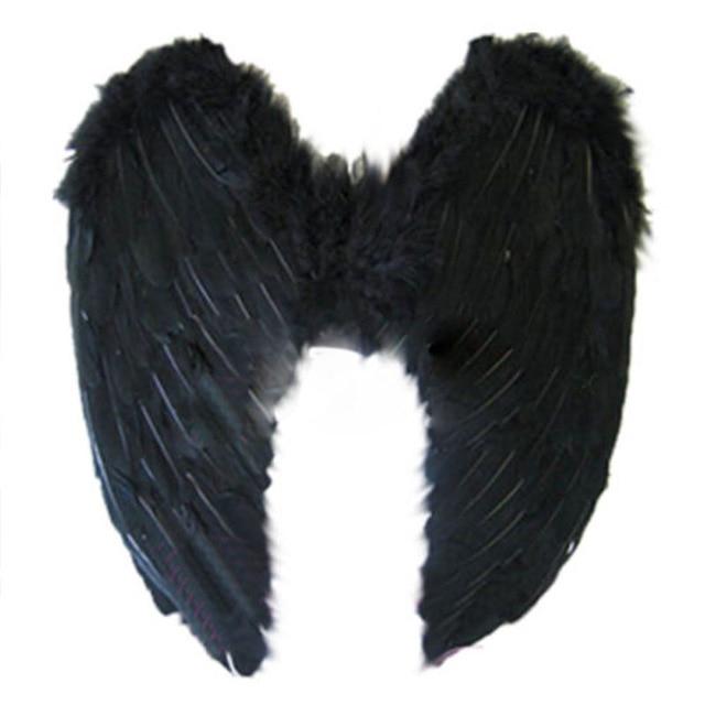 1Pc 4 Color Adult Angel Wings Dress Up Costume Fashion Girls Feather Fairy Pretty Halloween Cosplay Wing Party Supplies - Trend Catalog