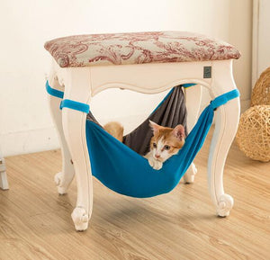 Cat Bed Pet Kitten Cat Hammock Removable Hanging Soft Bed Cages for Chair Kitty Rat Small Pets Swing - Trend Catalog - 