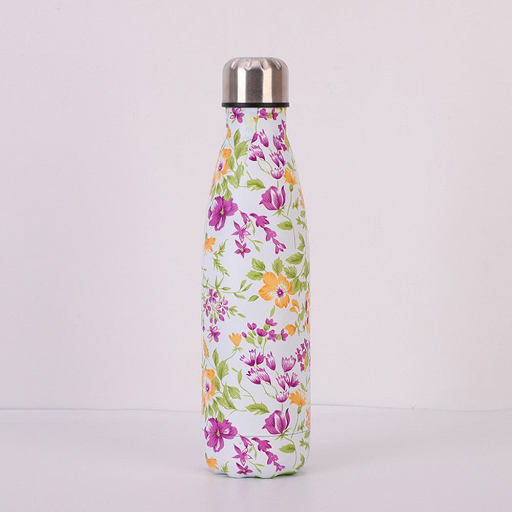 Stainless Steel Vacuum Insulated Water Bottle Flask Thermal Sports Chilly 500ML - Trend Catalog - 