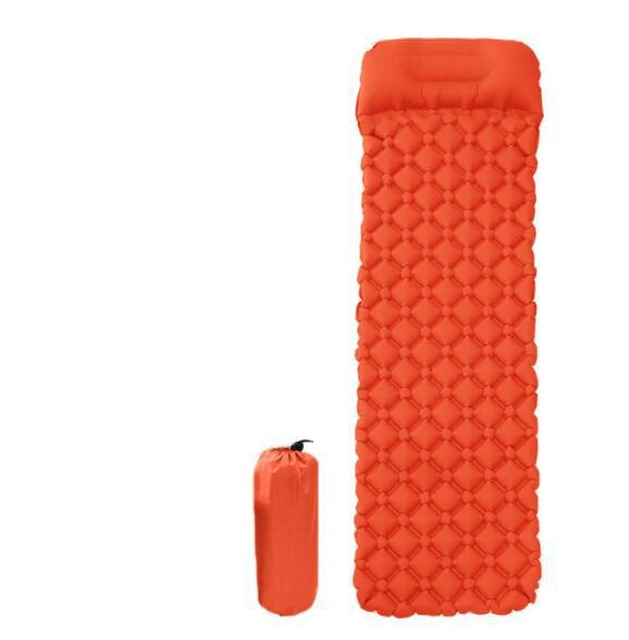 Outdoor mat camp inflatable sleeping mat self inflated mat Sleeping Pad Inflatable Air Cushion Camping with Pillow Air Mattress - Trend Catalog