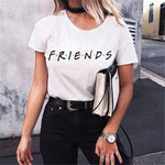 Letter Print Female T Shirt Harajuku T-Shirts Women Summer Short Sleeve Casual Clothing - Trend Catalog - 