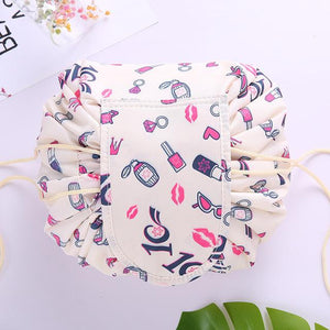 Do Not Miss Drop ship Women Drawstring Cosmetic Bag travel Organizer bag pouch Make Up Case Storage Makeup Bag Toiletry bag - Trend Catalog