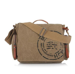 Man Canvas Shoulder Bag - Trend Catalog - 