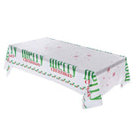 New Year Christmas Tablecloth Kitchen Dining Table Decorations Rectangular Table Covers Christmas Decorations for Home Navidad - Trend Catalog
