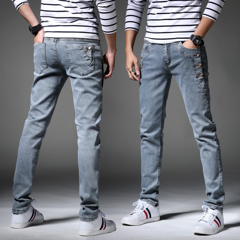 Denim Skinny Jeans Distressed Men Spring Autumn Clothing Good Quality - Trend Catalog