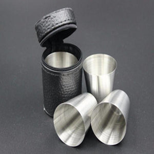 Steel Wine Drinking Shot Glasses - Trend Catalog