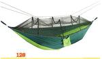 Ultralight Outdoor Camping Hunting Mosquito Net Parachute Hammock 2 Person Flyknit Hamaca Garden Hamak Hanging Bed Leisure Hamac - Trend Catalog - 