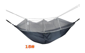 Ultralight Outdoor Camping Hunting Mosquito Net Parachute Hammock 2 Person Flyknit Hamaca Garden Hamak Hanging Bed Leisure Hamac - Trend Catalog - 
