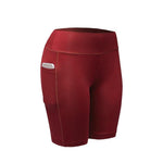 Quick Dry Women's Shorts Compression Gym Shorts Elastic Running Athletic Shorts - Trend Catalog