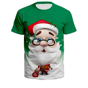 Christmas T Shirt Women Tshirt Plus Size T-shirt Female Short Sleeve Funny T Shirts Unisex Tops Summer Top Tees - Trend Catalog - 