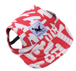 Pet Dog Cap Small Pet Summer Canvas Cap Dog Baseball Visor Hat Puppy Outdoor Sunbonnet Cap