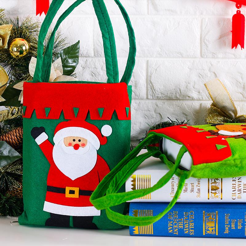 Christmas Decoration Supplies For Home Santa Claus Socks Style Christmas Candy Bag Christmas Drop Ornaments - Trend Catalog