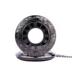 Pocket Watch Vintage Roman Numerals Quartz Watch Clock With Chain Antique Jewelry Pendant Necklace Gifts For Father - Trend Catalog - 
