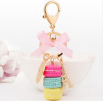 Women Cake Key chain fashion nice cute French pastries Keychain bag charm car Key Ring - Trend Catalog