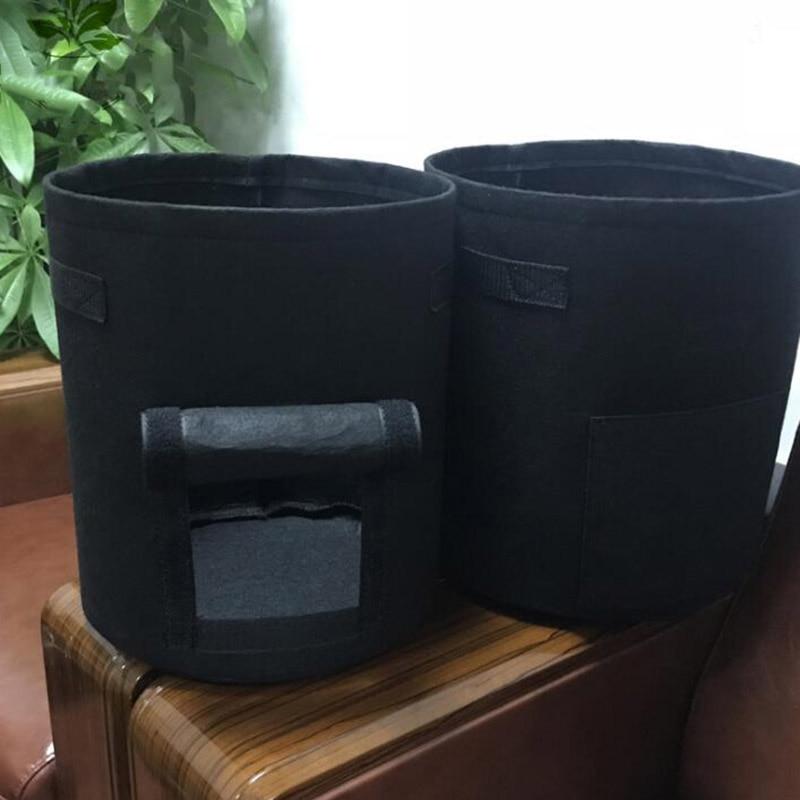 3 Size Plant Grow Canvas Pots, home garden, Potato, greenhouse, Vegetable Growing. - Trend Catalog - 3 Size Plant Grow Bags