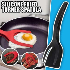 2 in 1 Grip and Flip Tongs, Egg Spatula & Tongs, Clamp Pancakes, Fried Egg, French Toast, and Omelet, etc...  Kitchen Accessories - Trend Catalog - 2 in 1 Grip and Flip Tongs