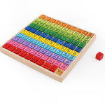 Montessori Educational Wooden Toys for Children Baby Toys 99 Multiplication Table Math  Arithmetic Teaching Aids for Kids - Trend Catalog