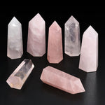 1PC Large 100% Natural Rock Pink Rose Quartz Crystal, Stone 50-60mm and 70-75mm Handmade Home Decor - Trend Catalog - 1PC Large 100% Natural Rock Pink Rose Quartz Crystal