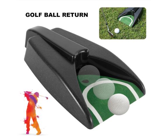 Automatic Golf Ball Training Return Device Indoor Golf Ball Kick Back Automatic Return Putting Cup Device Practice Training Aids