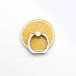 New Arrival Mobile Phone Holder Metal Finger Ring Holder Cute Lemon Fruits Phone Ring Holder Phone Stand Support - Trend Catalog