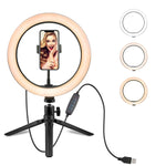 10 Inch  26CM  Ring Light with Stand - Rovtop LED Camera Selfie Light Ring. - Trend Catalog - 