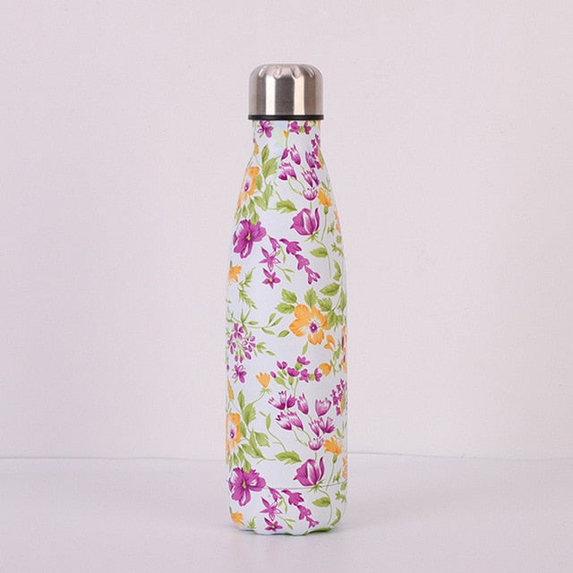 Stainless Steel Vacuum Insulated Water Bottle Flask Thermal Sports Chilly 500ML - Trend Catalog - 