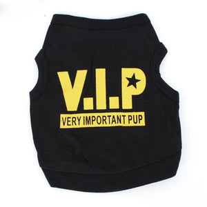 Dog T-shirt VIP Pets T-shirts For Dogs Goods For Pets Dog Shirt Clothes Summer - Trend Catalog